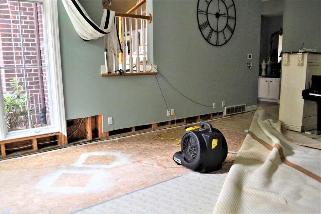 water damage restoration